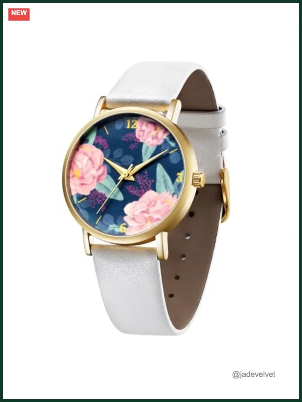 Women's Leather Easy Reader Quartz Watch Small Face Waterproof Casual Date
